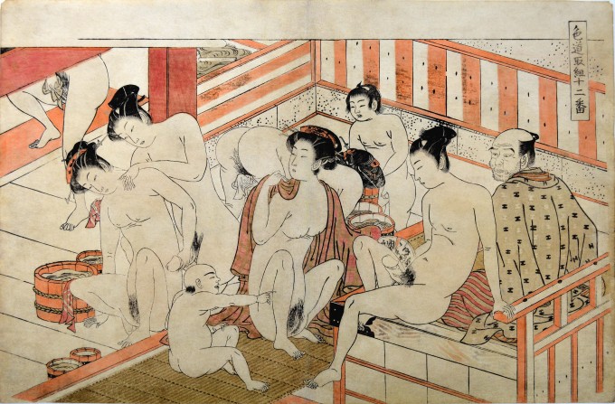 koryusai shunga 湖龍斎